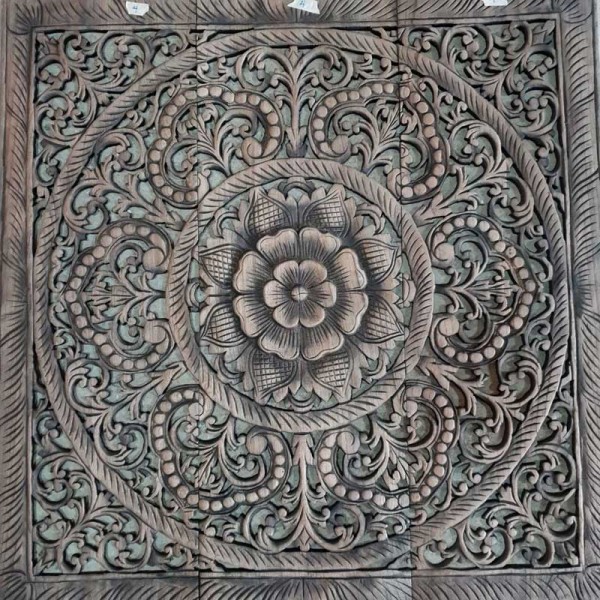 Mandala Holzbild 90 cm